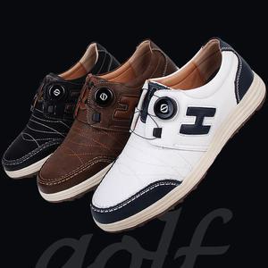 HY-7731 스파이크리스 다이얼클로저 와이어 남성 골프화 인도어 스크린 연습장 필드 캐주얼골프화