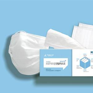 [프로덕트랩]합리적인 사각 덴탈 마스크 50매X2박스 100매