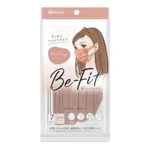 [그린에버메디신]그린에버 일본 IRIS Be-Fit 페이스 라인 마스크 7매 핑크베이지