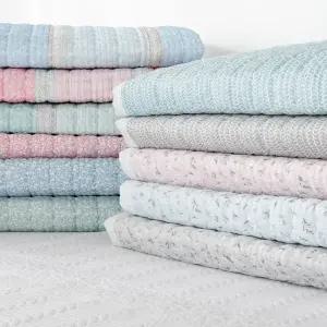 준앤종 시원한 시어서커 여름 침대 패드 겸 카페트 SS/Q