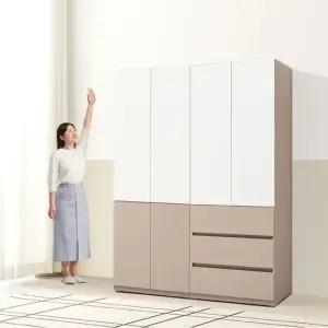 솔트 터치도어 1600 키큰 서랍+행거 옷장세트 mcr141