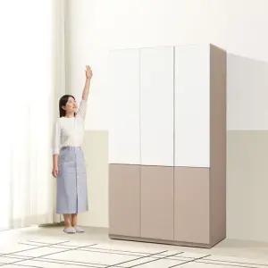 솔트 터치도어 1200 키큰 선반+틈새 옷장세트 mcr138