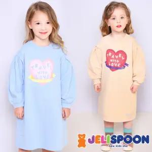 두근두근하트크래용원피스 /아동복