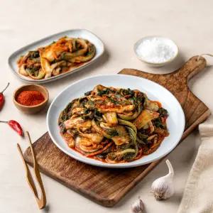 얼갈이김치 3kg 전라도 보성 겉절이 별미 / 국내산 / 당일제조 / HACCP 인증