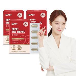 [총 6개월분]임산부 철분 비타민C 3박스 철분제