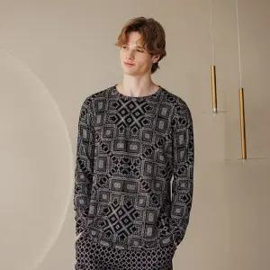 라페어 블랙 수딩웜 울트라 상하의세트 LMJLAST0121-BK