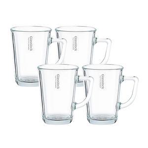 글라스락 내열강화 홈카페머그, 350ml, 4개