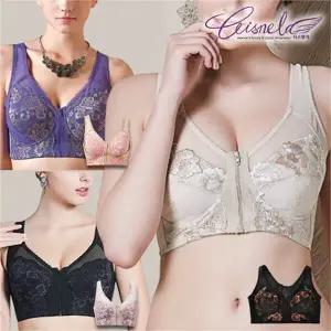 [하프클럽/시스넬라]지퍼브라1종택1보정속옷여자속옷노와이어브라브라렛