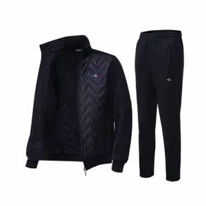 [하프클럽/코디제이]남자겨울트레이닝세트 기모 CK 기본 패딩 세트 기모세
