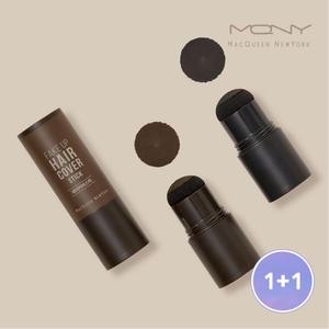 [2개] MQNY 페이크업 헤어 커버스틱 2.5g 2종 /흑채 새치커버 쉐딩 헤어쿠션 흰머리
