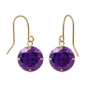 [메리그린]14K 골드 귀걸이 2월 자수정