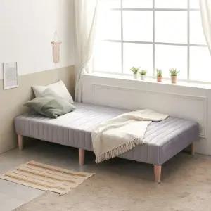 솔트 우디 일체형 침대 S 본넬라텍스형 mjd200