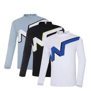 [와이드앵글](광주신세계)(WMM23K15) 남성 CO W.ICE 원포인트 라운드 스웨터 M