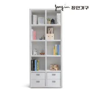 장인가구 마카롱 800 5단 서랍형 책장