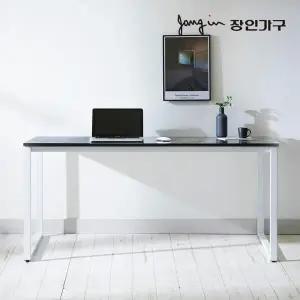 장인가구 르네 라운드 마블 800 철제 LPM 책상