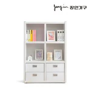 장인가구 마카롱 800 3단 서랍형 책장