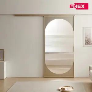에넥스 루크 풀 아치 원슬라이딩 중문 그레이 샴페인골드 800mm 부터 1300mm 까지
