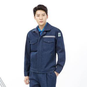 에이스 작업복상의 ACE-15 청작업복 단체복 자켓 점퍼