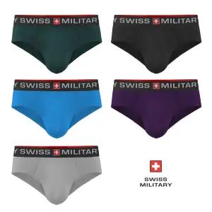 [스위스밀리터리]스위스밀리터리 Big로고 남자삼각팬티 5장세트