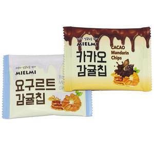 카카오 감귤칩 (5g x 40개) 또는 요구르트 감귤칩 (5.5g x 40개)