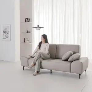 솔트 쿠나드 3인 천연면피 통가죽 소파 msi001