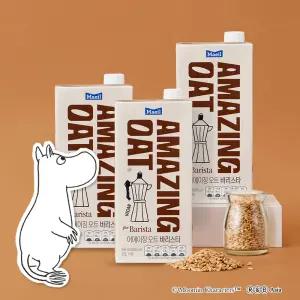 매일유업 어메이징오트 바리스타, 950ml, 3개