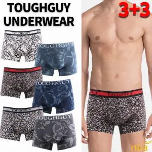 [NK아울렛]엔케이아울렛 [3+3]NK터프가이드로즈 TG-2517 TG-2530 남자 남성 속옷 호피 나일론 6종세트