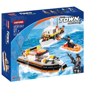 옥스포드 키즈블록 타운히어로즈 해양경찰 ST33367