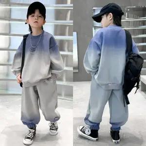 [삐삐네옷가게]남아 주니어 써클C 맨투맨 그라데이션 트레이닝 상하복