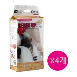 센스업 골드 패드 50매x4개 200매/국내산 강아지패드