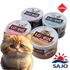 사조 러브잇 레드라벨 대용량 습식 길고양이간식 고양이캔