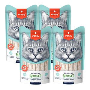 완피 크리미 퓨레 참치+대구 25p x 4개