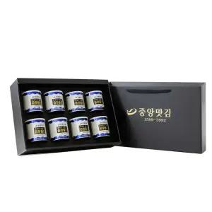 중앙맛김 보령 대천김 특별히 맛있는 곱창 돌김 캔김 선물세트 8캔 /조미김/구운김