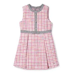 [대구백화점] [레노마키즈] 초등 여아 핑크 트위드 원피스(R2411O610)