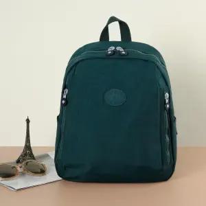 여성 출근 여행용 컬러 경량 패브릭 백팩 산책 캐주얼 천가방