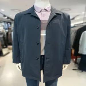 [트레몰로] 세정 트레몰로 스트레치원단  탈부착 패딩라이너 트렌치코트  네이비 TRBEB4SC511