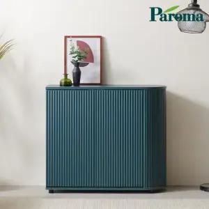 파로마 로리 오브 1000 우형 라운드 템바보드 높은 수납 거실장 ROF1079