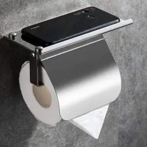 [오너클랜]스텐 선반 휴지걸이 욕실 화장실 커버형 노출형