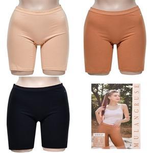 Y존 압박 없이 편안한 면스판 마이롱 5부 여성 드로즈 3매입 팬티 0078sr