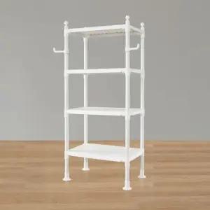 왕자 60 타공선반 화이트4단 35)_643