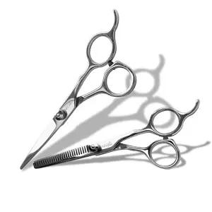 박준 고급 헤어 커트 일자 가위+틴닝 숱 가위 2종세트