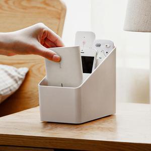 화이트 거치대 3단 다용도 소품 꽂이 리모컨 거치 함 보관 칸막이 미니 케이스 소형