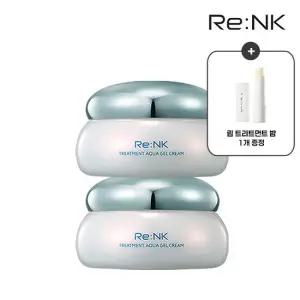 [리엔케이[립밤 1개증정]아쿠아 수분크림 230ml 2개