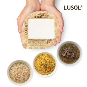 [루솔] 프리미엄 이유식 반찬 골고루 25팩 세트