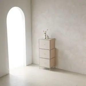 페리 모듈 3단 수납 장식장 착불