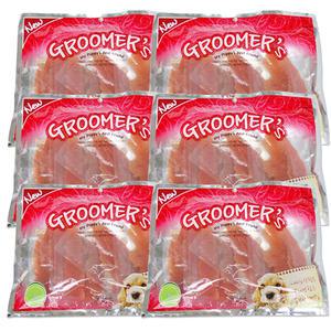 [6개묶음]구루머스(Groomers) 윙 400gX6개  /강아지용품/간식 /통졸임/캔/육표/사시미/사료