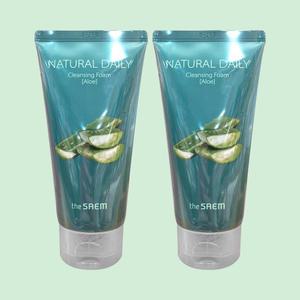 더샘 내추럴 데일리 클렌징 폼 알로에 150ml 2개 클렌저