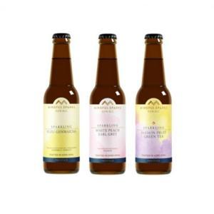 [롯데백화점]에코플로우 []화이트피치얼그레이 마인드풀 스파크스 스파클링티 12병 245ml