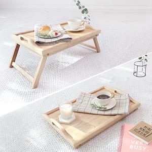 [벤트리]접이식 원목 미니 트레이 2type
