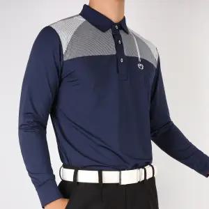 [NK아울렛]엔케이아울렛 A-JP프리미엄골프스판카라티 남성용 골프웨어 긴팔 카라티셔츠 국내제작